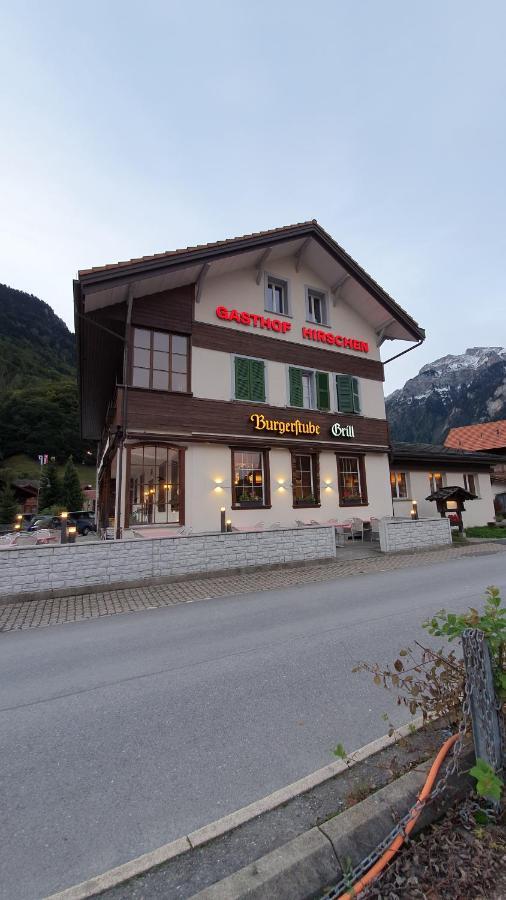 Gasthof Hirschen In Wilderswil Dış mekan fotoğraf