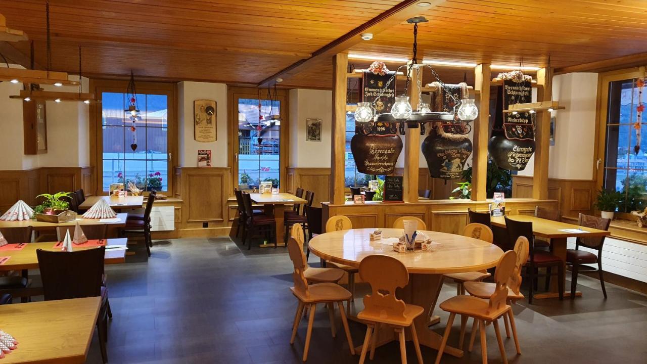 Gasthof Hirschen In Wilderswil Dış mekan fotoğraf